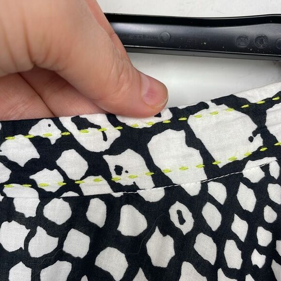 Edme & Esyllte Anthropogie Animal Print Knee Length A Line Skirt w/Lining SZ 12 - Picture 12 of 16